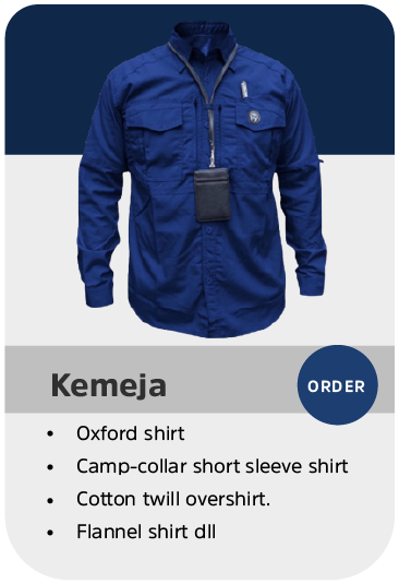 Hasil Produksi Kemeja Custom