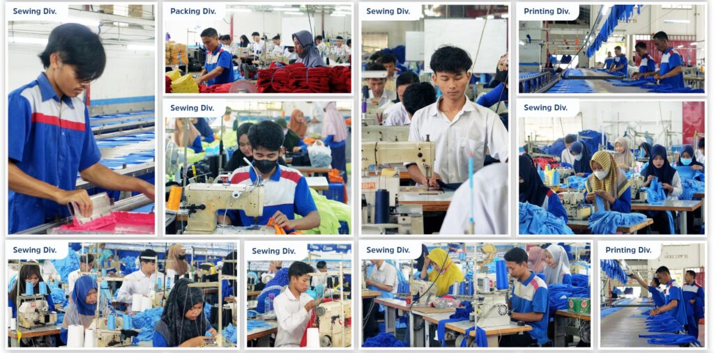 Proses Sewing Mesin Jahit Highspeed