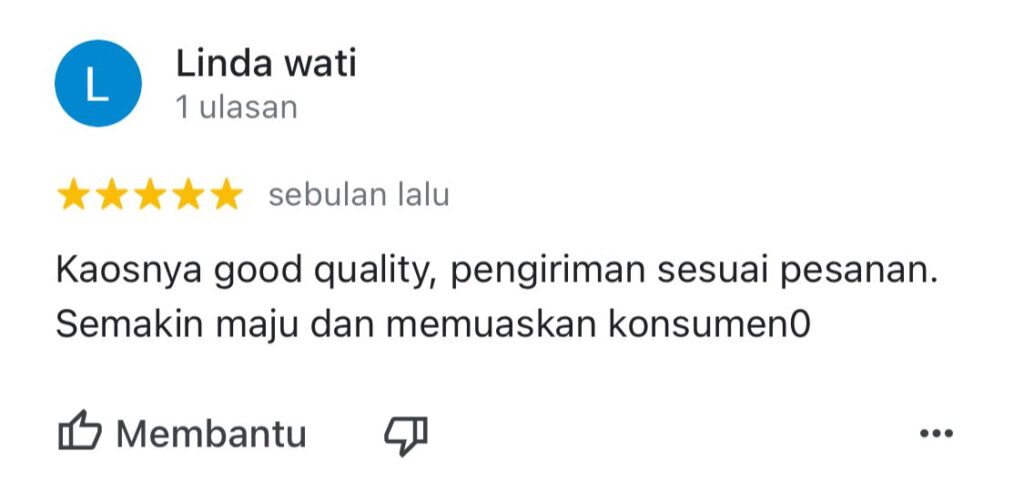 Testimoni 2 Hasby Garment